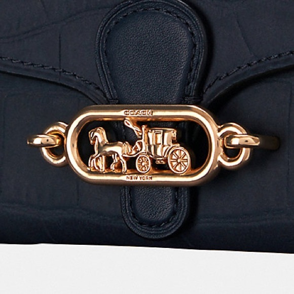 Coach NWOT Navy Envelope Wallet - Picture 3 of 4